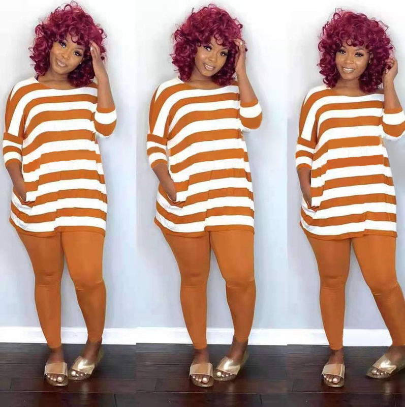 2021 Anti-UV Casual 2 Piece Set Strip Leisure Off Shoulder Set Top And Pants Set Correndo Trajes de Corrida