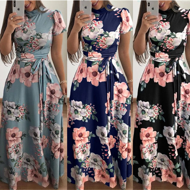 Fábrica Fábrica Vestido de final de ano anti-estático Quente Formal Manga Longa Vestido Maxi