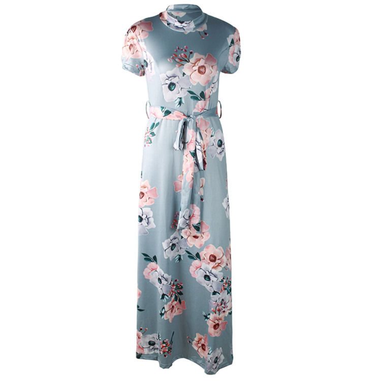 Fábrica Fábrica Vestido de final de ano anti-estático Quente Formal Manga Longa Vestido Maxi